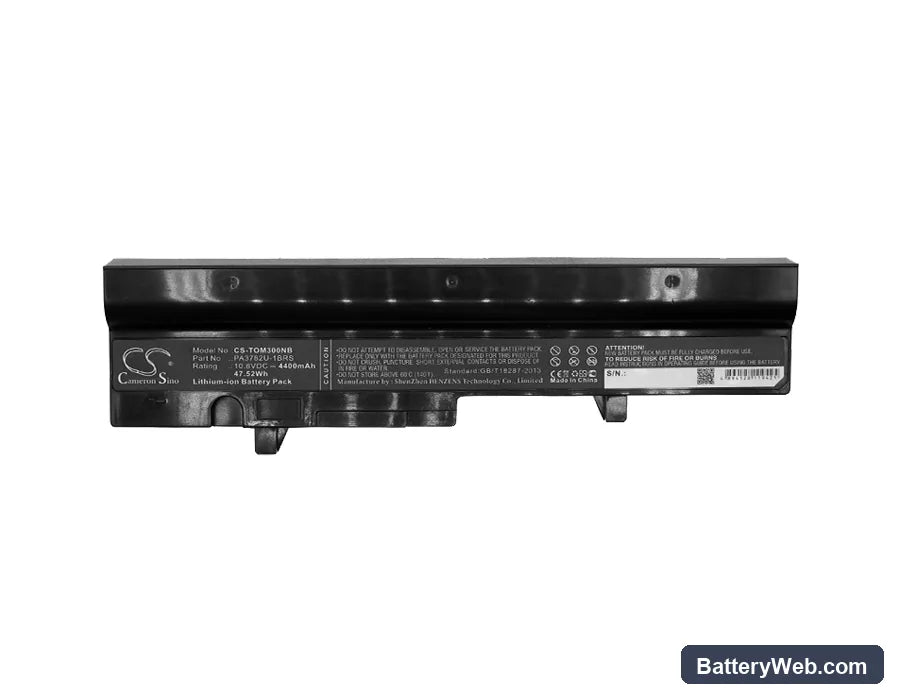 Toshiba Mini NB301 Replacement Battery, 10.8V, 4400mAh, Li-ion 5