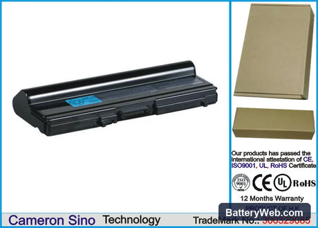 Toshiba Satellite M30-S3501 Replacement Battery, 10.8V, 8800mAh, Li-ion 1