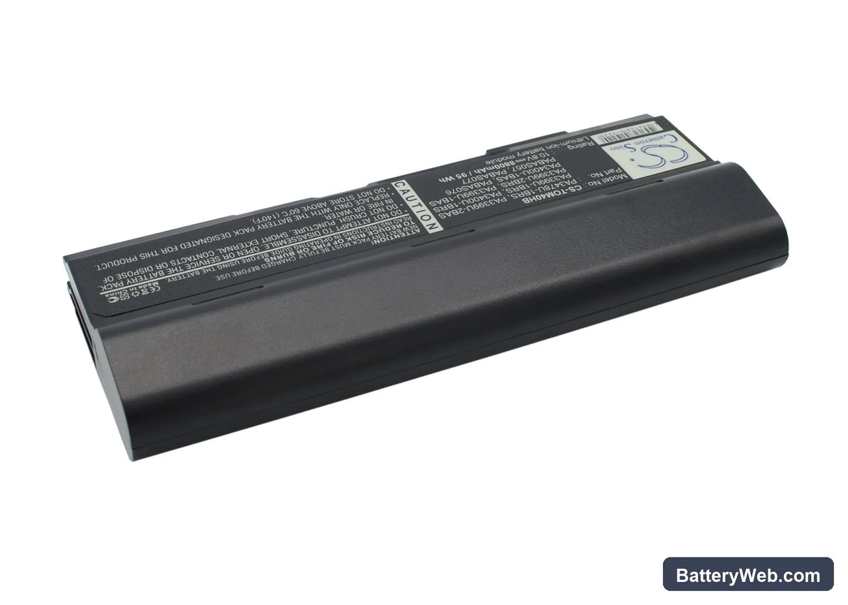 Toshiba Satellite A80-116 Replacement Battery, 10.8V, 8800mAh, Li-ion 3