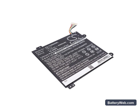 Toshiba Satellite Click Mini L9W-B Replacement Battery, 3.75V, 5200mAh, Li-ion 1