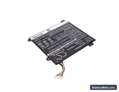 Toshiba Satellite Click Mini L9W-B Replacement Battery, 3.75V, 5200mAh, Li-ion 2