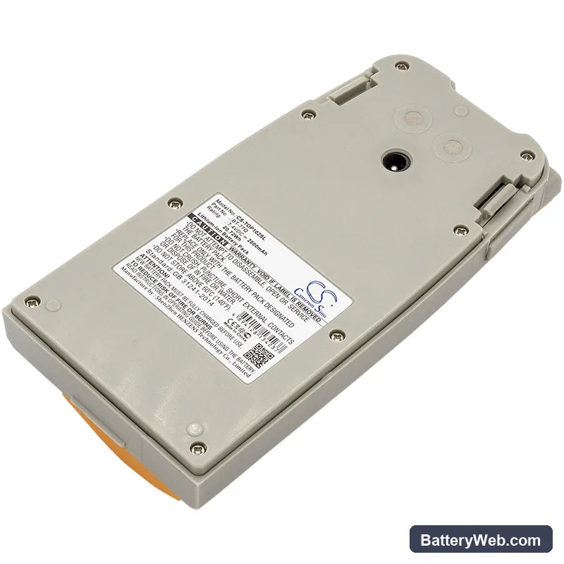 Topcon Cygnus KS-102 Total Station Replacement Battery, 7.4V, 2800mAh, Li-ion 1