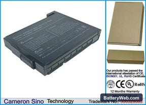 Toshiba Satellite P20-304 Replacement Battery, 14.8V, 6600mAh, Li-ion 1
