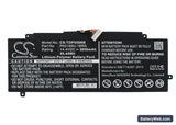 Toshiba Satellite P55W-B Replacement Battery, 14.4V, 3850mAh, Li-Polymer 1