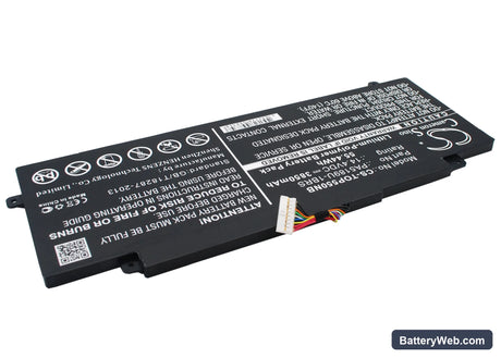 Toshiba Satellite P55W-B Replacement Battery, 14.4V, 3850mAh, Li-Polymer 2