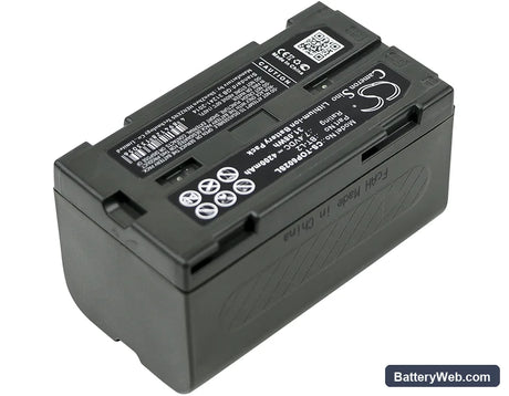 Topcon ES Total Station Replacement Battery, 7.4V, 4200mAh, Li-ion 2