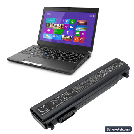 Toshiba Portege R30 Replacement Battery, 11.1V, 4400mAh, Li-ion 6