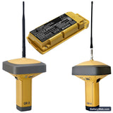 Topcon GR-3 Replacement Battery, 7.2V, 4000mAh, Li-Polymer 6