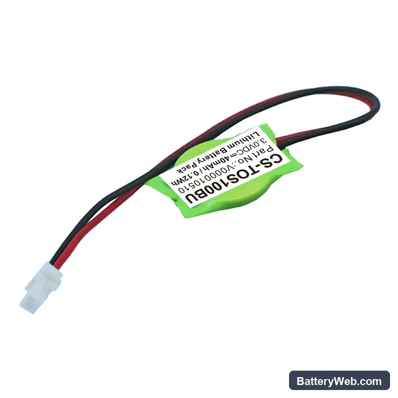 Toshiba Tecra S1 Replacement Battery, 3V, 40mAh, Lithium 2