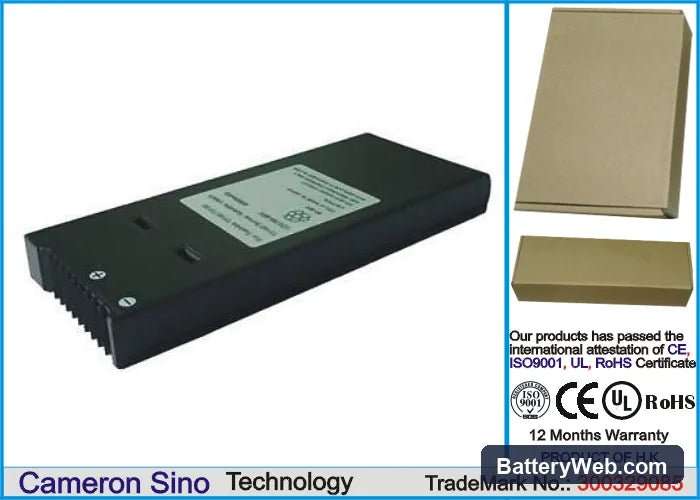 Toshiba Satellite T110 Replacement Battery, 12V, 4000mAh, Ni-MH 1