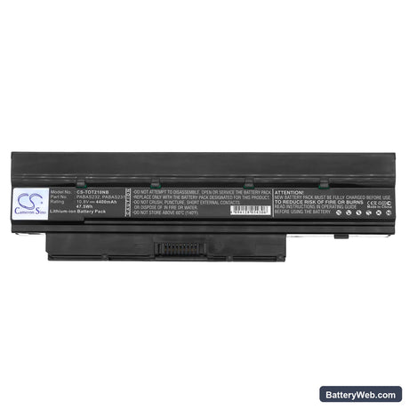 Toshiba Satellite T210D Replacement Battery, 10.8V, 4400mAh, Li-ion 5
