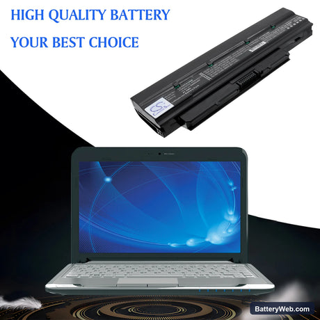 Toshiba Satellite T210D Replacement Battery, 10.8V, 4400mAh, Li-ion 6