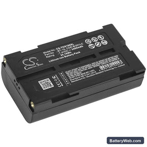 Topcon SX-1 Replacement Battery, 7.4V, 3400mAh, Li-ion 1