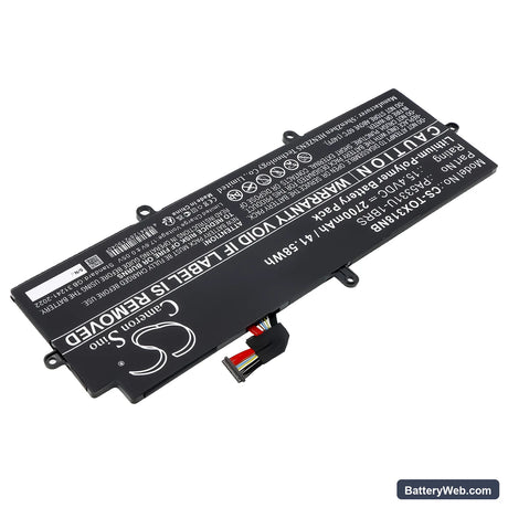 Toshiba Dynabook Portege A30 Replacement Battery, 15.4V, 2700mAh, Li-Polymer 2