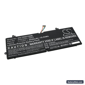 Toshiba Port g X30T-E-113 Replacement Battery, 7.7V, 4550mAh, Li-Polymer 1