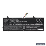 Toshiba Port g X30T-E-113 Replacement Battery, 7.7V, 4550mAh, Li-Polymer 3