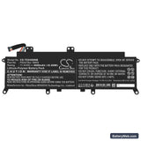 Toshiba Tecra X40-D-145 Replacement Battery, 11.4V, 4000mAh, Li-Polymer 3