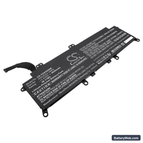 Toshiba Dynabook Tecra X50-F Replacement Battery, 11.4V, 4050mAh, Li-Polymer 1