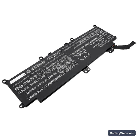 Toshiba Dynabook Tecra X50-F Replacement Battery, 11.4V, 4050mAh, Li-Polymer 2