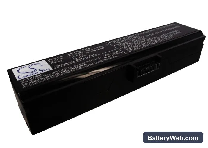 Toshiba Qosmio X770 Replacement Battery, 14.4V, 4400mAh, Li-ion 1