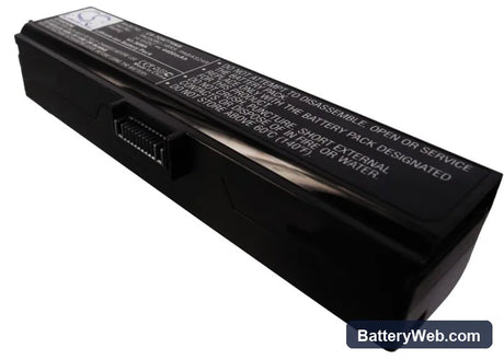 Toshiba Qosmio X770 Replacement Battery, 14.4V, 4400mAh, Li-ion 2