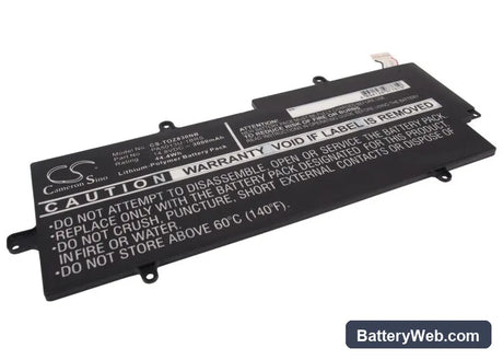 Toshiba Portege Z830 Replacement Battery, 14.8V, 3000mAh, Li-Polymer 1