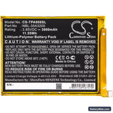 TP-Link Neffos N1 Replacement Battery, 3.85V, 3000mAh, Li-Polymer 3