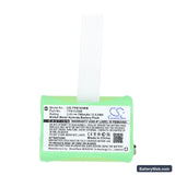Topcom Babytalker 1010 Replacement Battery, 3.6V, 700mAh, Ni-MH 5