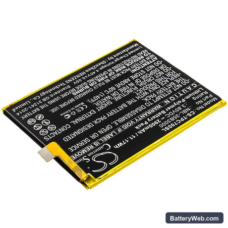 TP-Link Neffos C7 Dual SIM Replacement Battery, 3.85V, 2900mAh, Li-Polymer 2