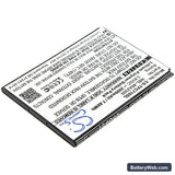 Neffos C7a Replacement Battery, 3.8V, 2000mAh, Li-Polymer 2