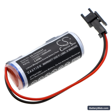 TOTO DHE812 Replacement Battery, 3V, 2200mAh, Li-MnO2 1