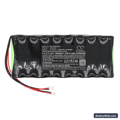TechniSat TechniTouch TV-SAT-Kombi-Analyser Replacement Battery, 10.8V, 4500mAh, Ni-MH 3