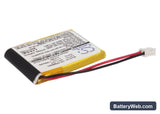 Telematrix IPN964591 Replacement Battery, 3.7V, 650mAh, Li-Polymer 2