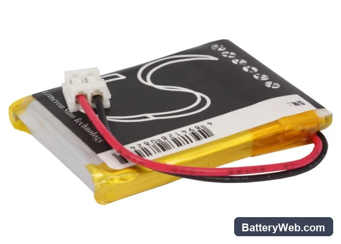 Telematrix IPN964591 Replacement Battery, 3.7V, 650mAh, Li-Polymer 3