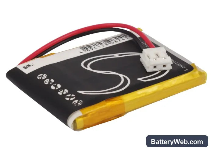 Telematrix IPN964591 Replacement Battery, 3.7V, 650mAh, Li-Polymer 4