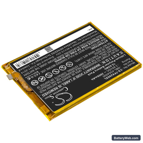 TP-Link Neffos X20 Replacement Battery, 3.85V, 3900mAh, Li-Polymer 2