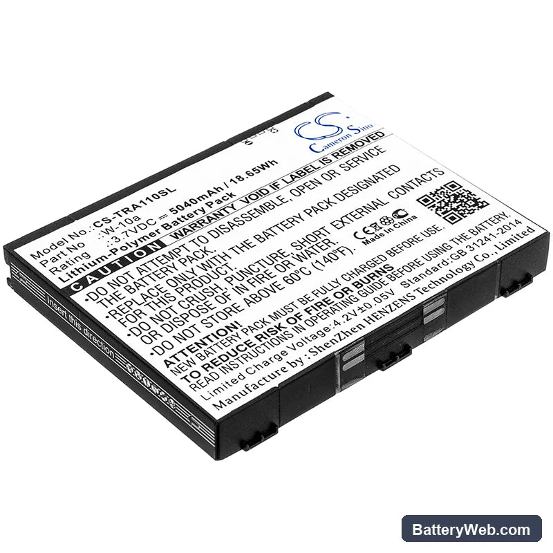 Telstra MR2100 Replacement Battery, 3.7V, 5040mAh, Li-Polymer 1