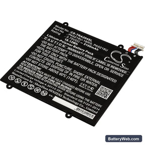 Toshiba Excite A204 Replacement Battery, 3.75V, 5100mAh, Li-Polymer 1