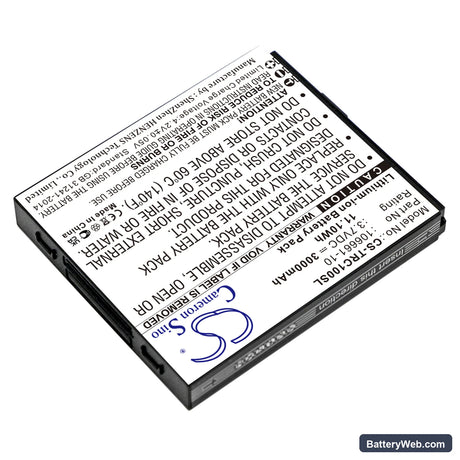 Trimble TDC100 Replacement Battery, 3.7V, 3000mAh, Li-ion 2