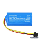 Red Solution Replacement Battery, 14.4V, 2600mAh, Li-ion 3