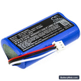 Trilithic 360 DSP Replacement Battery, 7.4V, 2600mAh, Li-ion 1