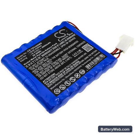 Trismed Cardipia 400 Replacement Battery, 19.2V, 2000mAh, Ni-MH 1