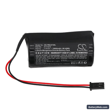 Itron Corus Gas Volume Vonverter Replacement Battery, 3.6V, 19000mAh, Li-MnO2 3