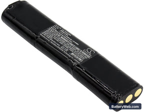 Trilithic 860DSP field analyzer Replacement Battery, 7.2V, 2500mAh, Ni-MH 1