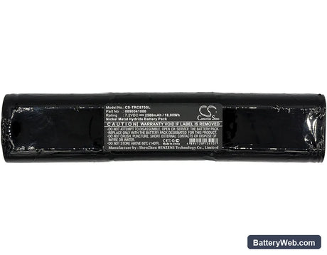 Trilithic 860DSP field analyzer Replacement Battery, 7.2V, 2500mAh, Ni-MH 3