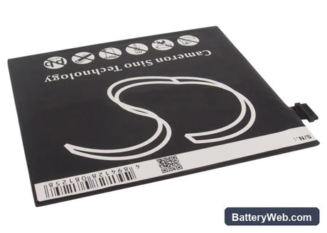 Toshiba Excite 10 Replacement Battery, 3.7V, 6600mAh, Li-Polymer 4