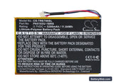 Toshiba Excite Go Mini 7 Replacement Battery, 3.7V, 3200mAh, Li-Polymer 5