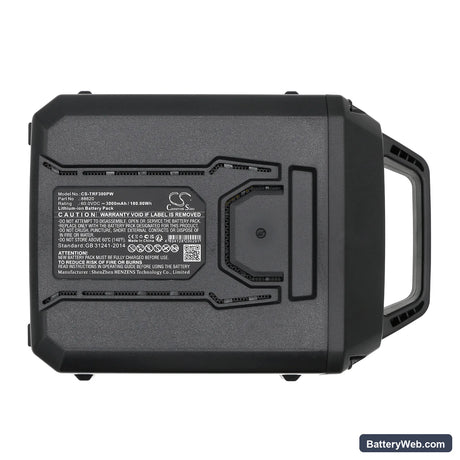 TORO Flex Force Power L135 Replacement Battery, 60V, 3000mAh, Li-ion 5