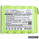 Trimble Geodimeter 5600 Replacement Battery, 12V, 3800mAh, Ni-MH 3
