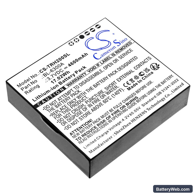 Hi-Target ihand 20 Replacement Battery, 3.7V, 4600mAh, Li-ion 1